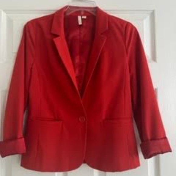 Red Frenchi Blazer - Picture 1 of 3